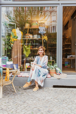 Inhaberin Anne von "Novel Concept Store"